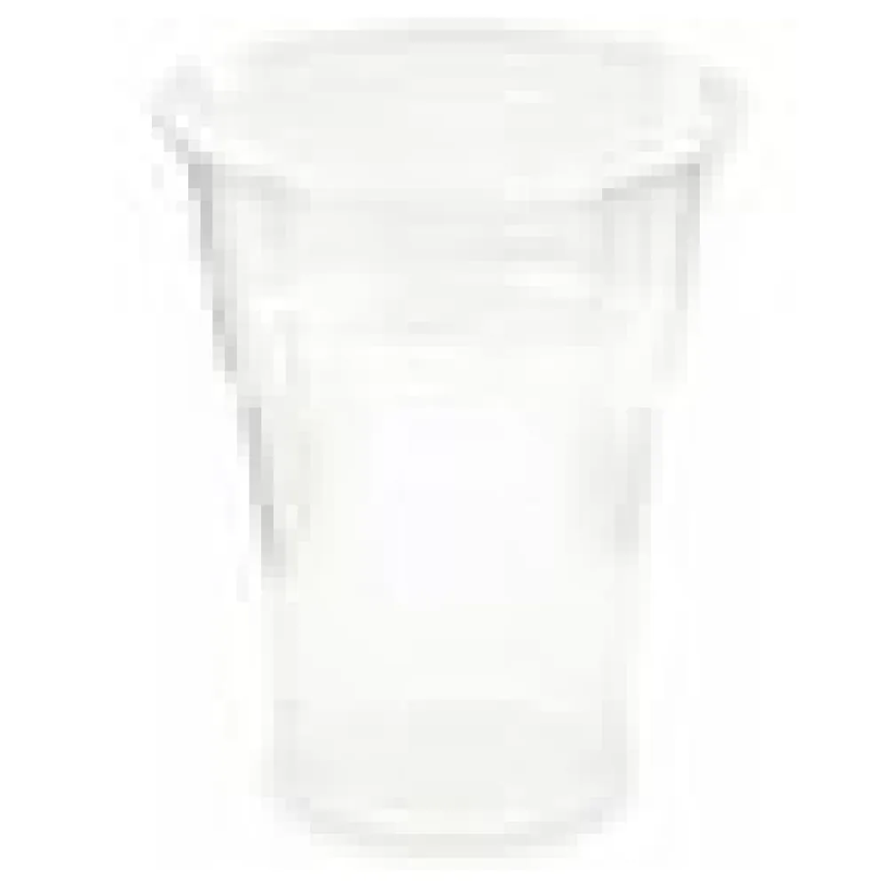 BIO Trinkbecher klar 300 ml 0,3 l Eichstrich Biokunststoff PLA o 85mm, 10 Stk. – Bild 4
