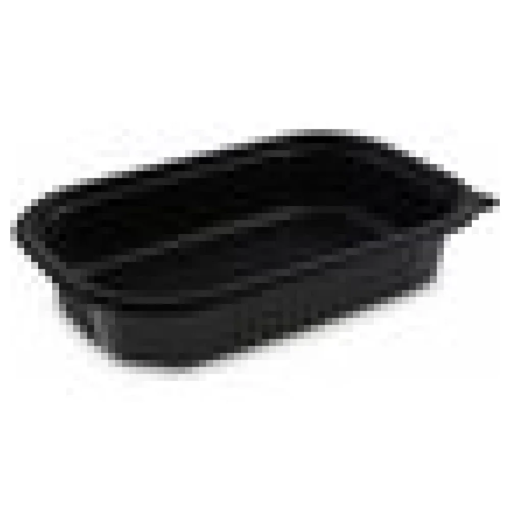 Mikrowellenschalen schwarz 'M' 850 ml - 22x15x4,5 cm, 50 Stk. – Bild 4