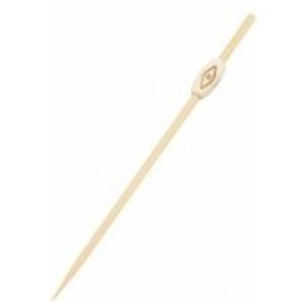 Fingerfood-Spieße aus Bambus NATUR 120 mm, stabil und splitterfrei, 100 Stk. – Bild 3
