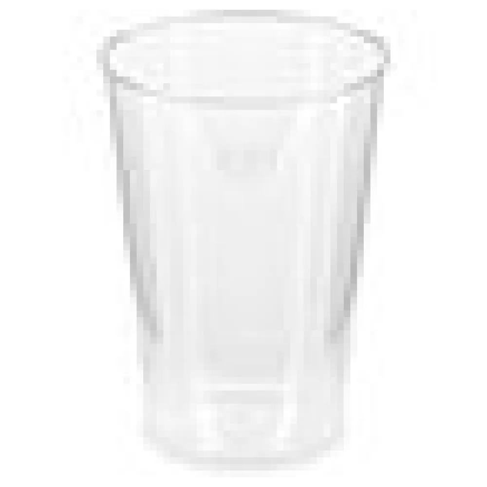 Trinkglas Trinkbecher Plastikbecher glasklar mit Eichstrich bei 250ml, 50 Stk. – Bild 4