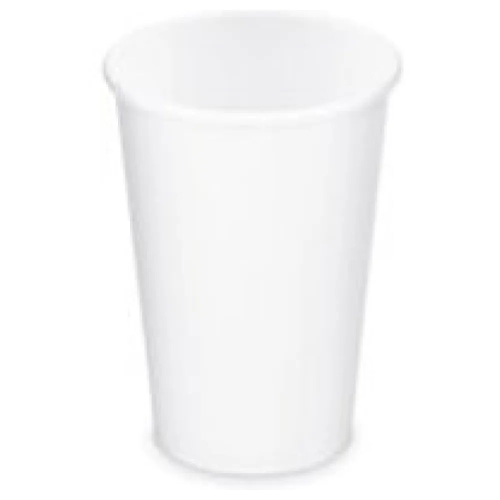 Heiß- und Kaltgetränkebecher Pappbecher weiß 250ml 330ml, O 80mm,10 Stk. – Bild 3