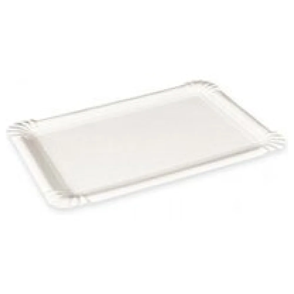 BIONATURE Pappteller aus Frischfaser 20 x 13 cm fettdicht weiß, 250 Stk. – Bild 3