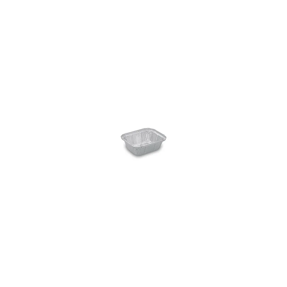 Alu-Servierschalen Aluschale Menüschale Grillschale 250ml 129x103x34mm, 100 Stk.