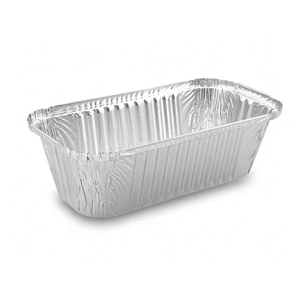 Alu-Servierschale Aluschale Menüschale Grillschale 1500ml 252x132x70mm, 100 Stk. – Bild 2