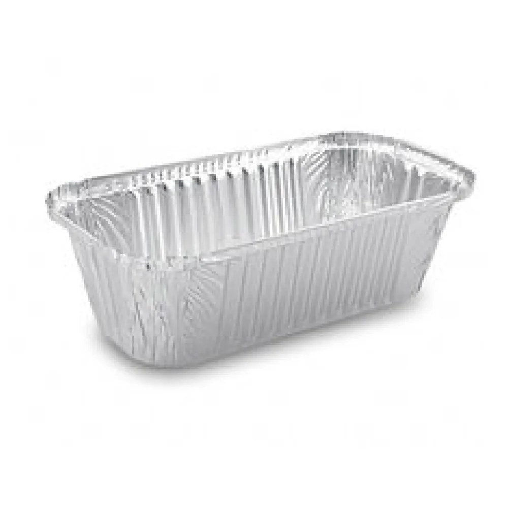 Alu-Servierschale Aluschale Menüschale Grillschale 1500ml 252x132x70mm, 100 Stk.
