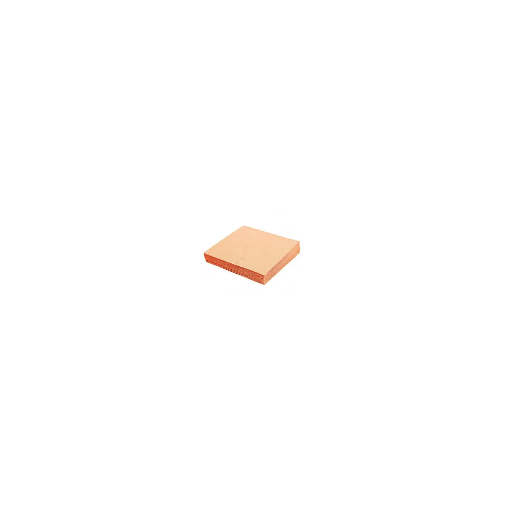 Servietten 33 x 33 cm 1/4-Falz 3-lagig apricot, 20 Stk.
