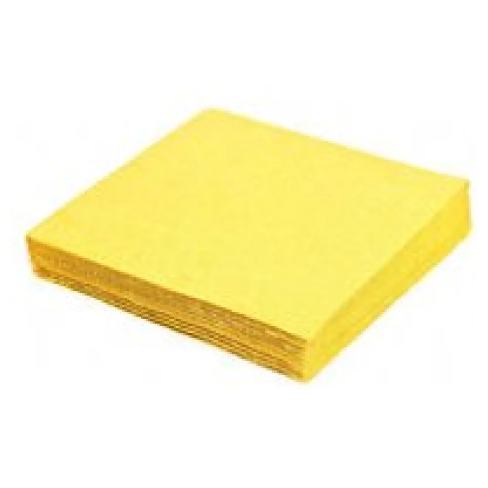 Servietten 33 x 33 cm 1/4-Falz 3-lagig gelb, 20 Stk. – Bild 3