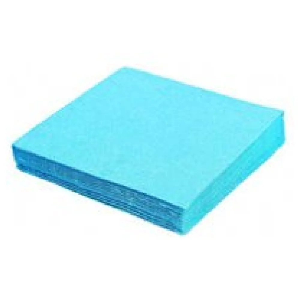 Servietten 33 x 33 cm 1/4-Falz 3-lagig hellblau, 20 Stk. – Bild 3