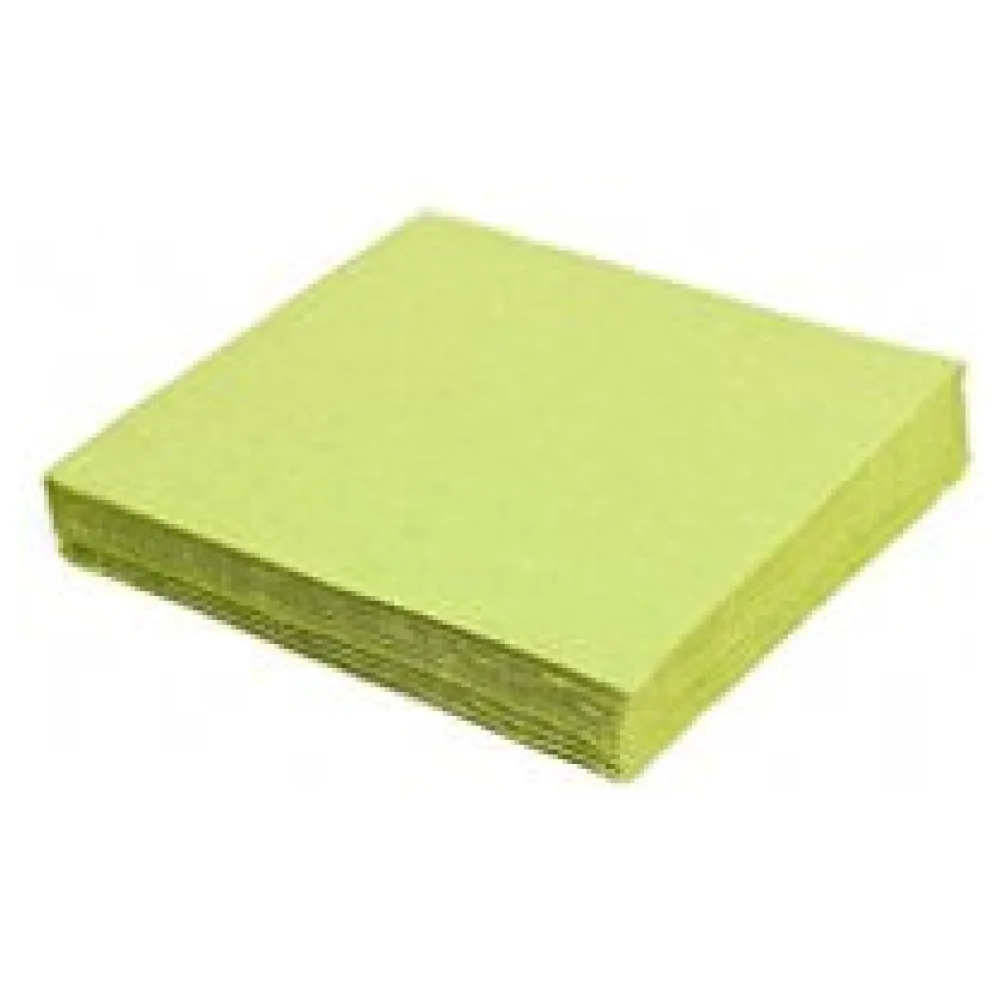 Servietten 33 x 33 cm 1/4-Falz 3-lagig gelbgrün, 20 Stk. – Bild 3