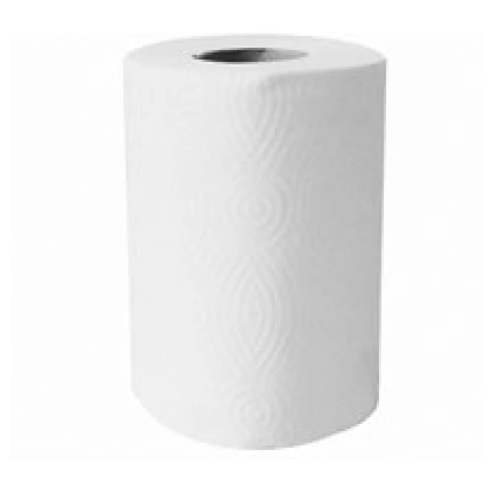 Putztuchrolle perforiert 100% Zellstoff 2-lagig O 13,5 x 19cm x 50m weiß, 6 Stk. – Bild 3