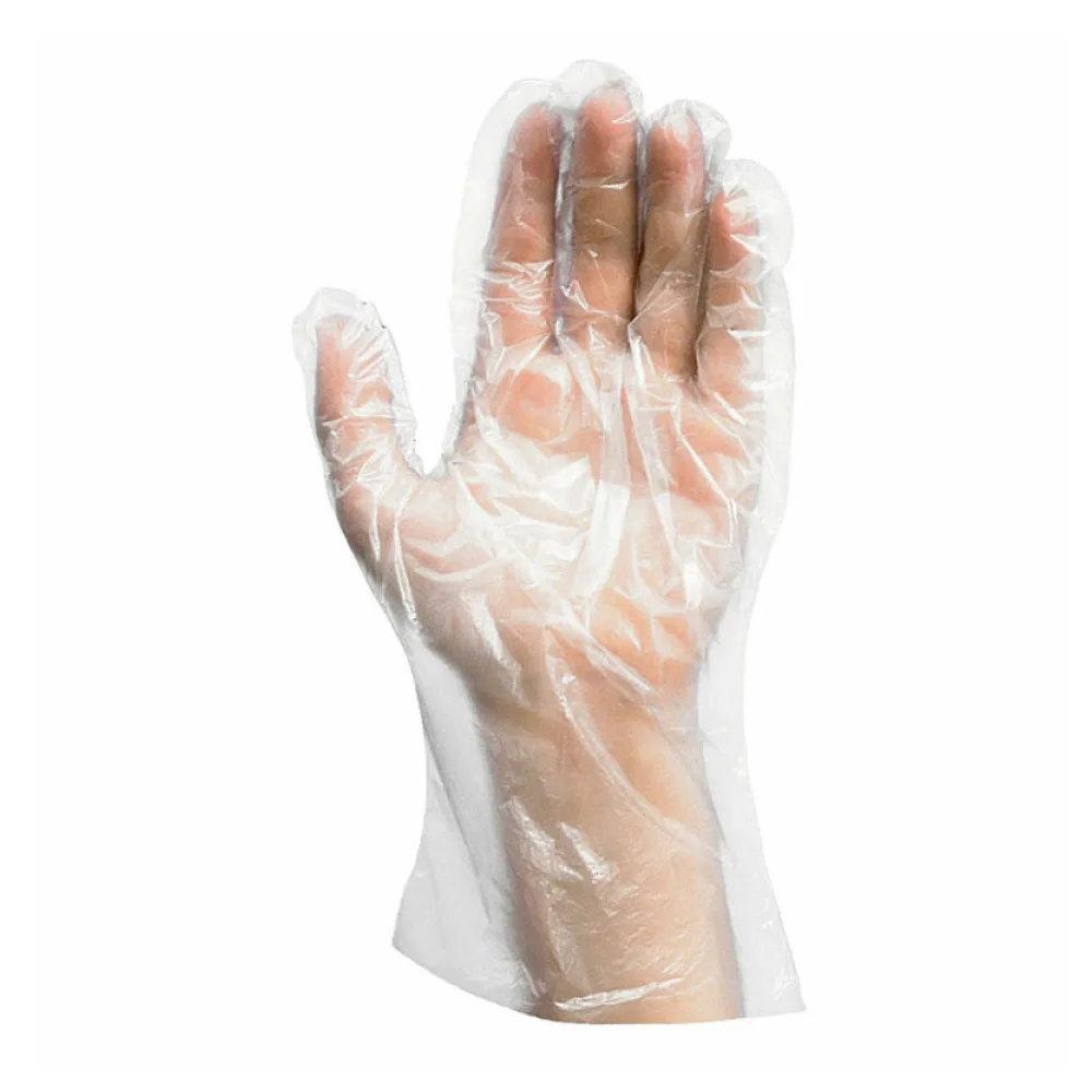 Einweghandschuhe aus HDPE gehämmert universal passend (L), 10000 Stk. – Bild 2