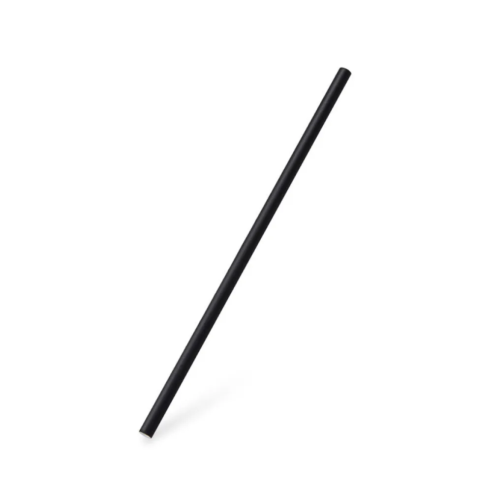 Papiertrinkhalme JUMBO schwarz 250 mm O 8 mm, 100 Stk. – Bild 2