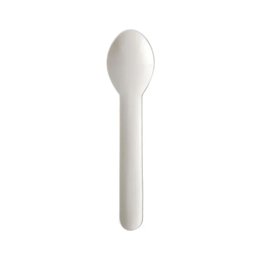 'pure' Kaffeelöffel aus Papier 13 cm FSCR weiss, 100 Stk. – Bild 2