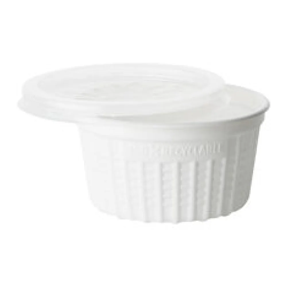 Suppenbecher thermoisolierend inkl. Deckel SOUP TO GO PP 350 ml weiss, 25 Stk.