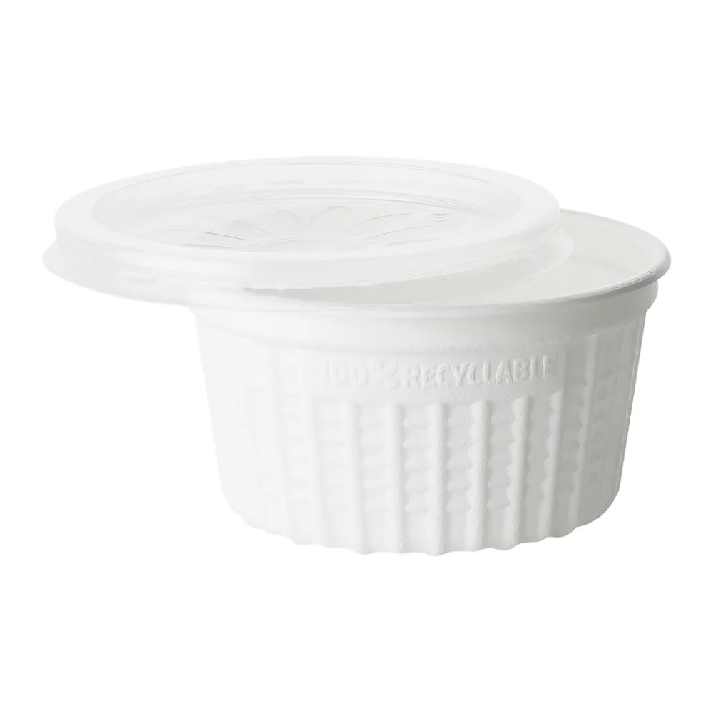 Suppenbecher thermoisolierend inkl. Deckel SOUP TO GO PP 350 ml weiss, 25 Stk. – Bild 2