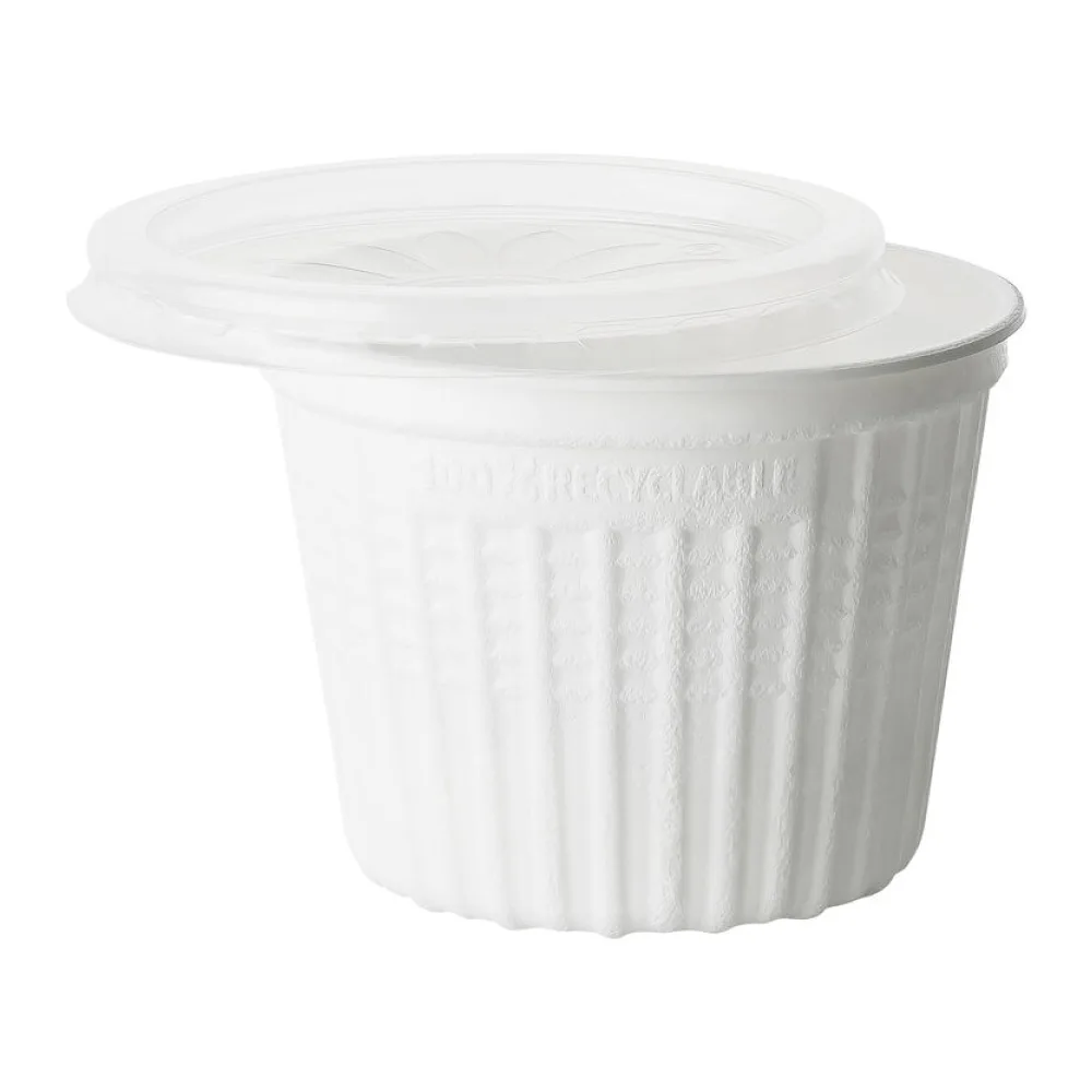 Suppenbecher thermoisolierend inkl. Deckel SOUP TO GO PP 500 ml weiss, 25 Stk. – Bild 2