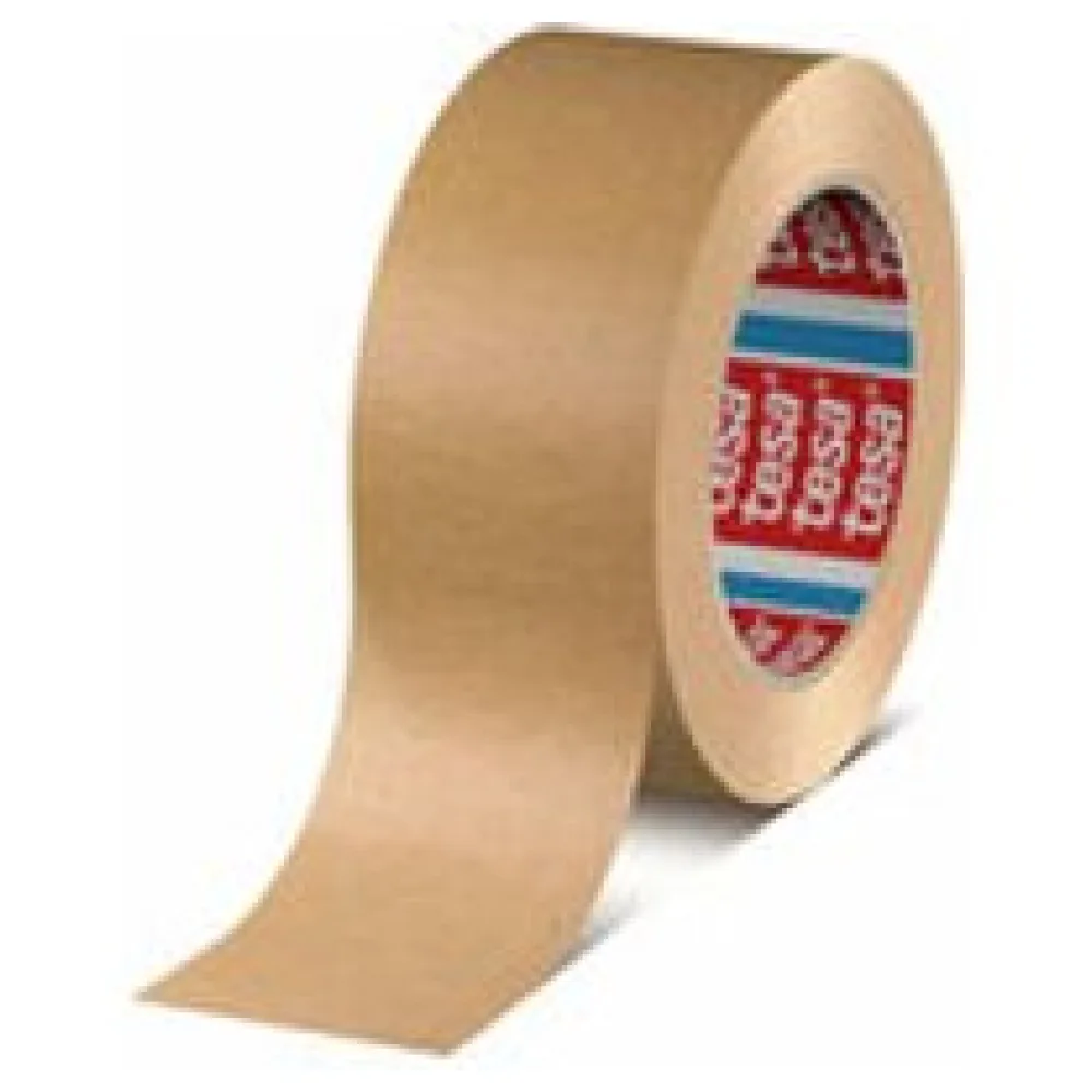 Papierklebeband tesapack 4713 mit Naturkautschukkleber 50mm x 50m, braun – Bild 3