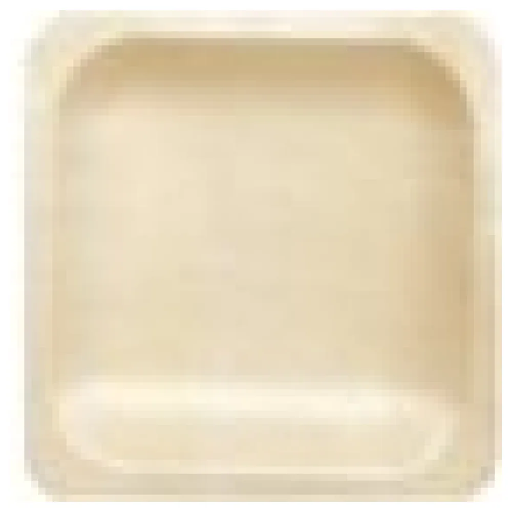 Holzteller Einwegteller aus Pappelholz quadratisch 14.5x14.5cm FSCR, 25 Stk. – Bild 4