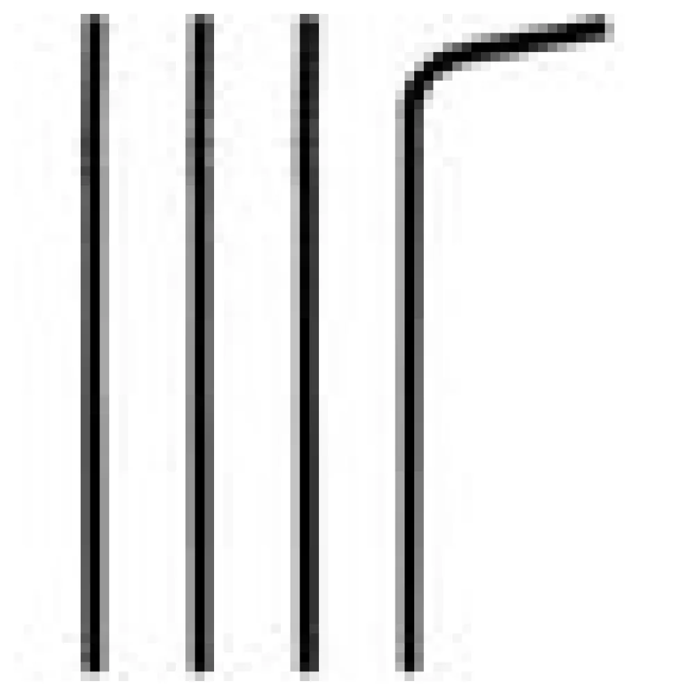 Trinkhalme aus Papier flexibel schwarz O6mm, 24cm, 100 Stk. – Bild 4
