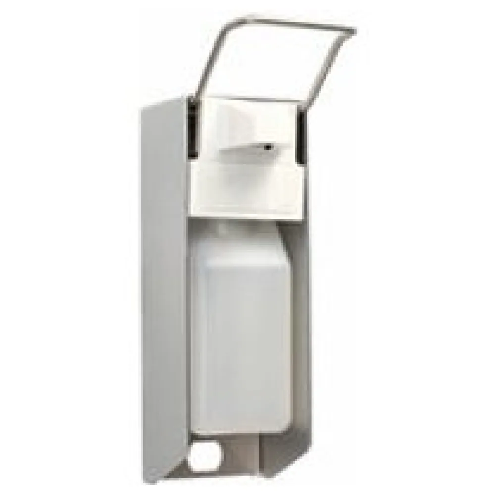 Wandspender 24,2 x 8,3 x 15,5 cm Aluminium 500 ml Kurzarmhebel + Leerflasche – Bild 3