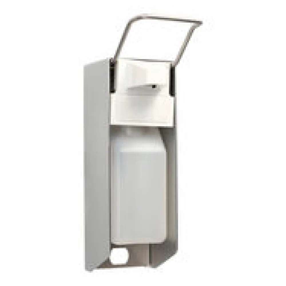 Wandspender 24,2 x 8,3 x 15,5 cm Aluminium 500 ml Kurzarmhebel + Leerflasche