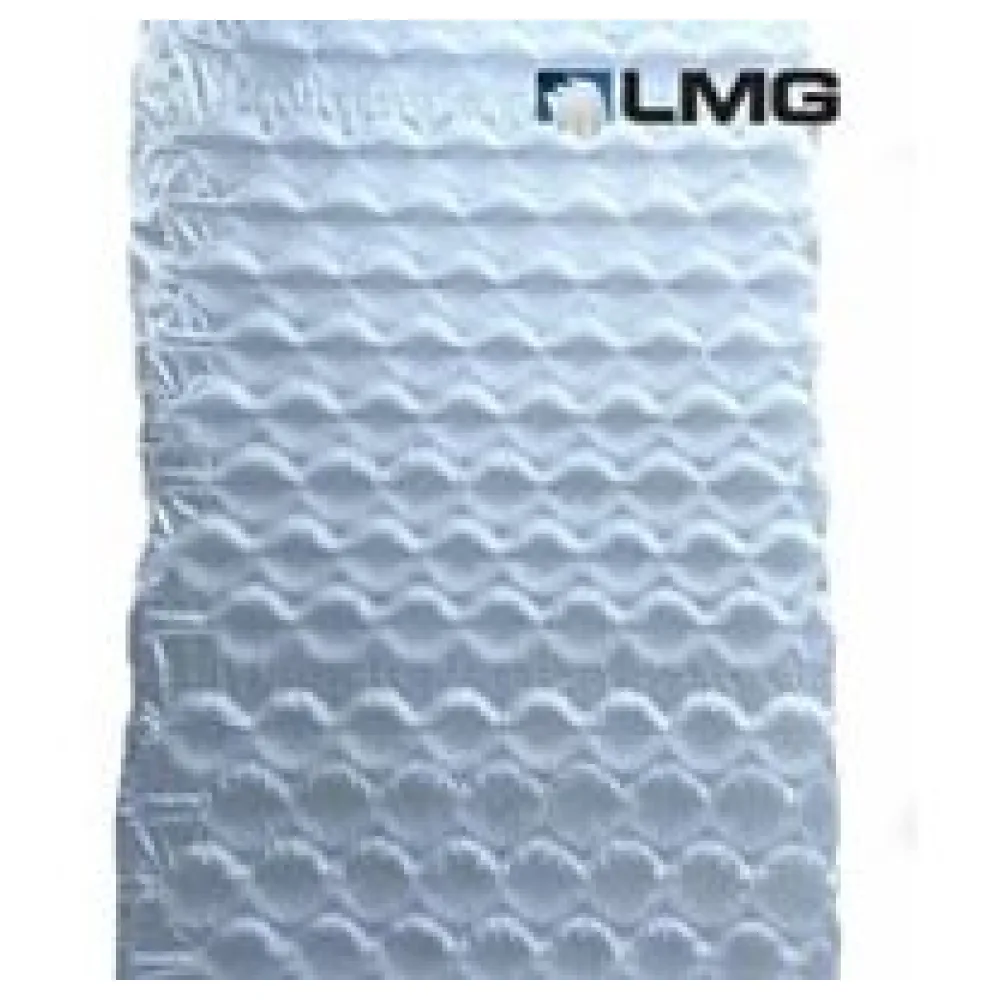 Luftkissenfolie für LMG Luftpolstermaschinen 400 x 330 mm runde Kissen 300m lang – Bild 3