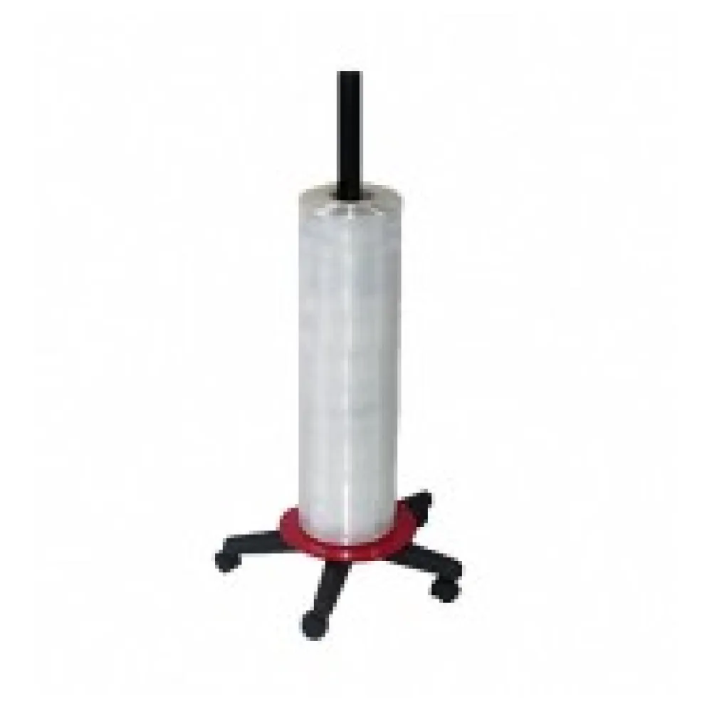 Folienspender senkrecht für Folienbreite bis 950 mm, rot/schwarz bis 50kg
