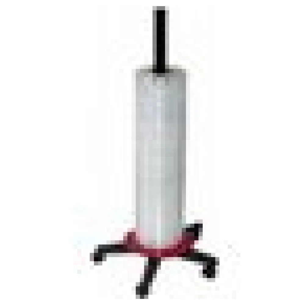 Folienspender senkrecht, für Folienbreite bis 1250 mm, rot/schwarz bis 20kg – Bild 4