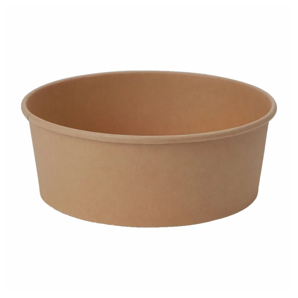 Salatschalen 1300ml aus Kraftpapier braun FSCR, 50 Stk. – Bild 2