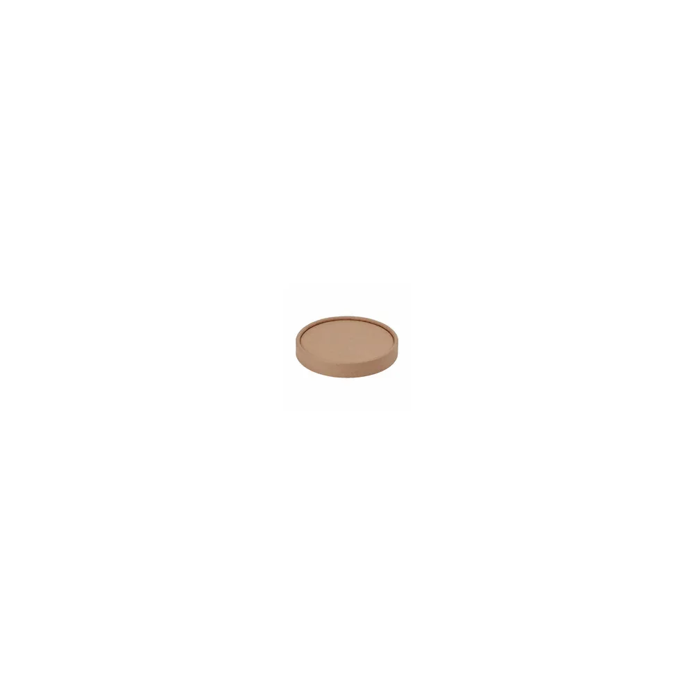 Deckel für Dressingbecher Saucenbecher aus Kraftpapier FSCR 60ml, 50 Stk.