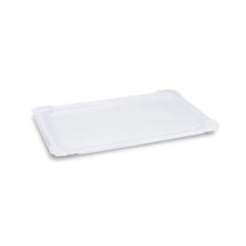 BIONATURE Pappteller aus Frischfaser 21 x 30 cm fettdicht weiß, 125 Stk.