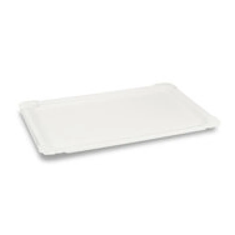 BIONATURE Pappteller aus Frischfaser 23 x 33 cm fettdicht weiß, 125 Stk.
