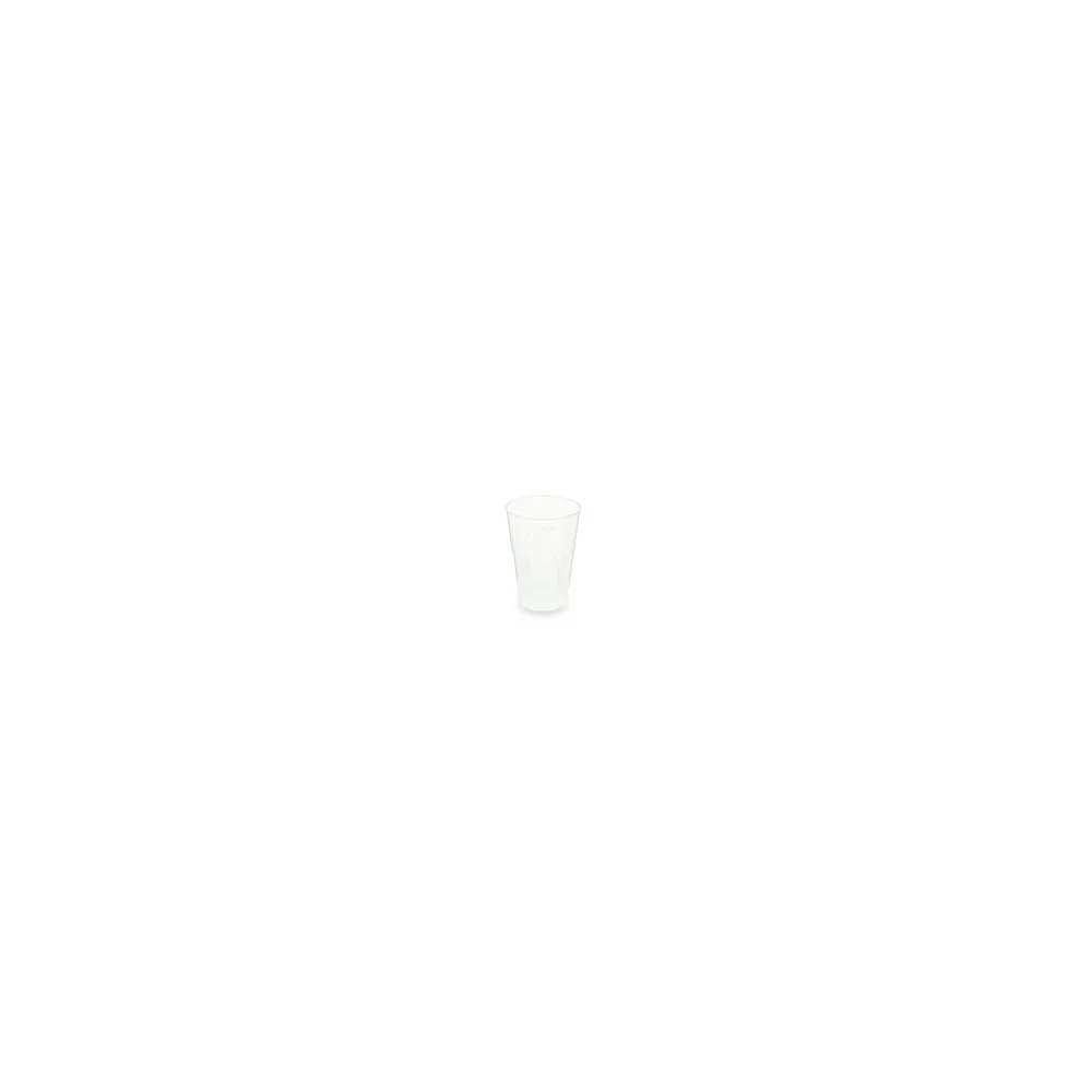 Mehrwegbecher Pfandbecher Cocktail transparent stabil+ PP 0,2L O 70mm, 12 Stk.