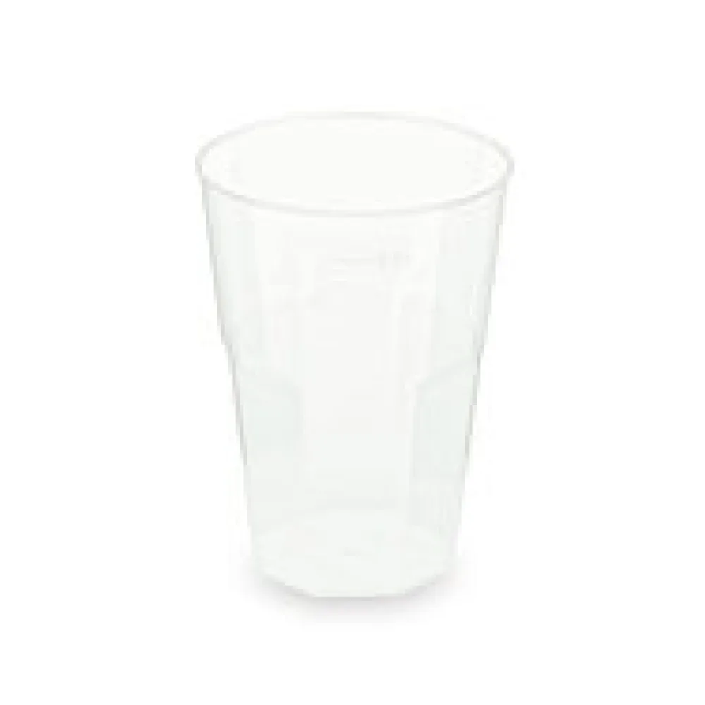 Mehrwegbecher Pfandbecher Cocktail transparent stabil+ PP 0,3L O 70mm, 15 Stk.