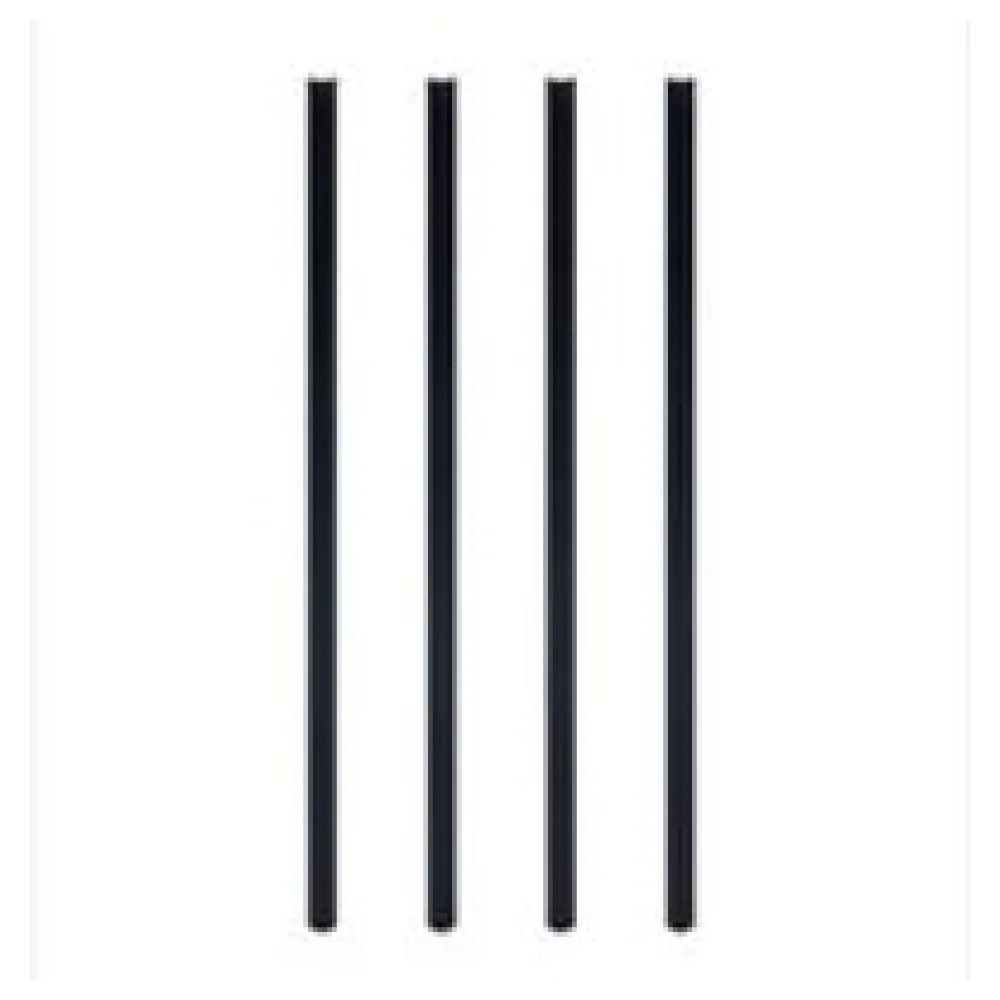 Trinkhalme aus Papier schwarz O6mm 21cm, 100 Stk. – Bild 3