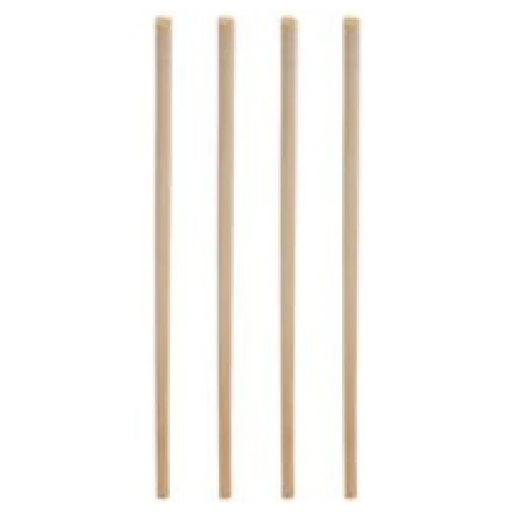 Trinkhalme aus Stroh natur O3-5mm 21cm, 100 Stk. – Bild 3