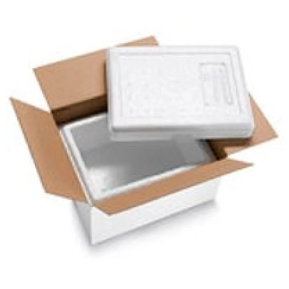 Isolierboxen mit Deckel aus EPS 210 x 165 x 115 mm 1,5 Liter, inkl. Umkarton – Bild 3