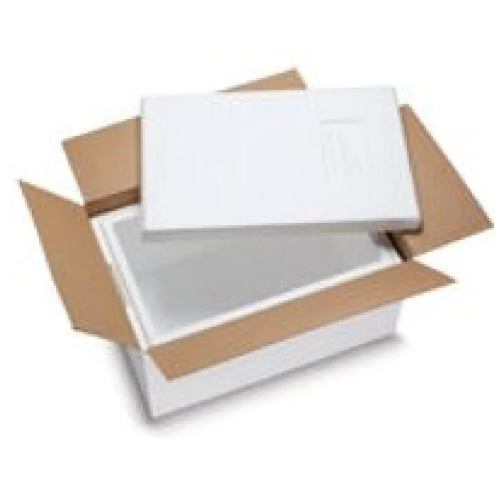 Isolierboxen mit Deckel aus rEPS 580 x 380 x 285 mm 30 Liter, inkl. Umkarton – Bild 3