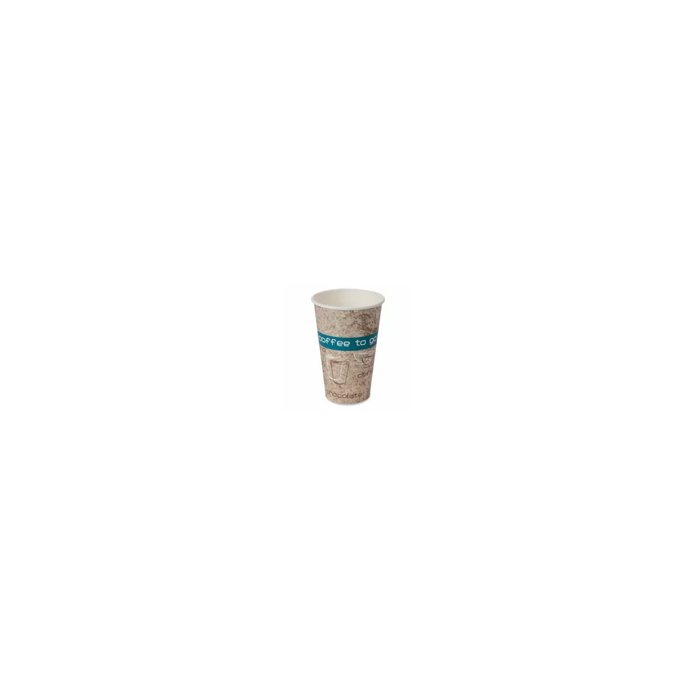 Kaffeebecher Premium, "Coffee to go", Pappe beschichtet, 16oz., 400 ml, 50 Stk.