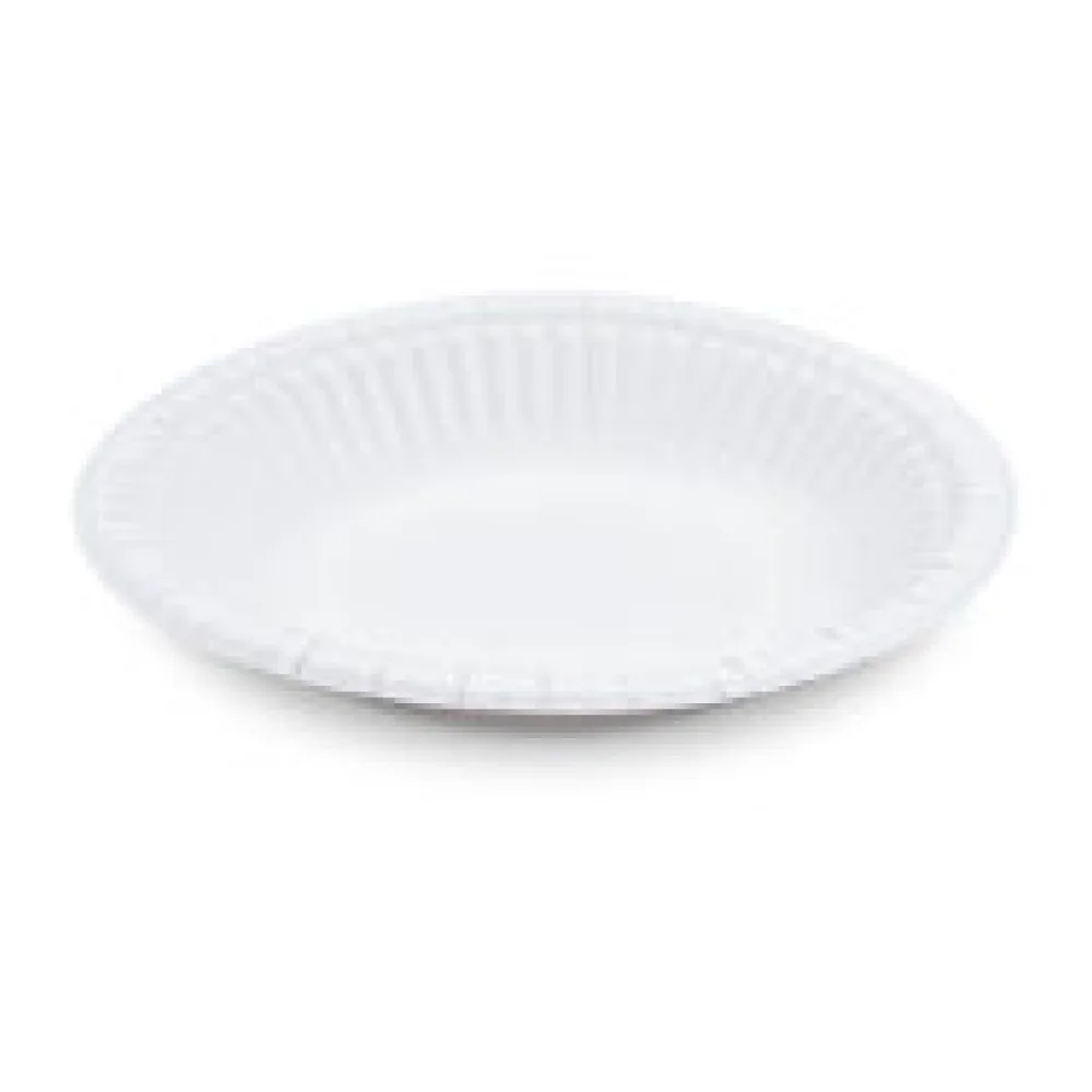 BIONATURE Pappschalen FSC Mix rund 380ml O20cm fettdicht weiß, 50 Stk.
