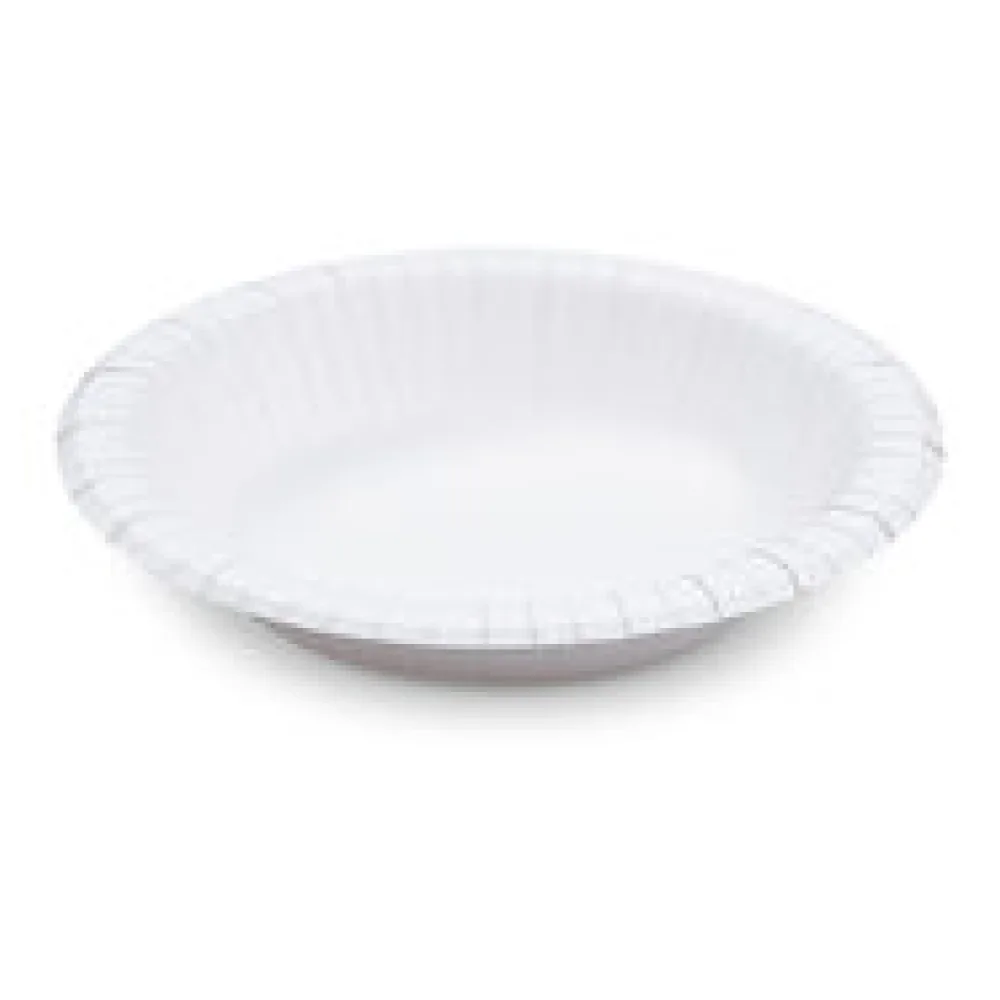 BIONATURE Pappschalen FSC Mix rund 480ml O20cm fettdicht weiß, 50 Stk.