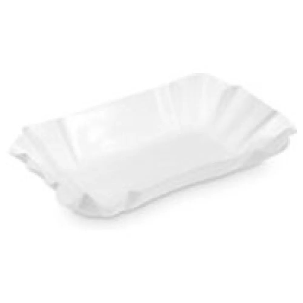 BIONATURE Pappschalen aus Frischfaser 14 x 9 x 3 cm fettdicht weiß, 250 Stk. – Bild 3