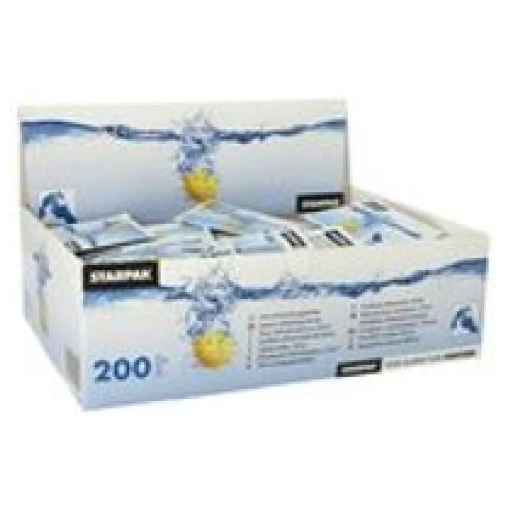 Erfrischungstücher Citrustücher feucht einzeln verpackt 14x14cm im Displaykarton, 200 Stk. – Bild 3