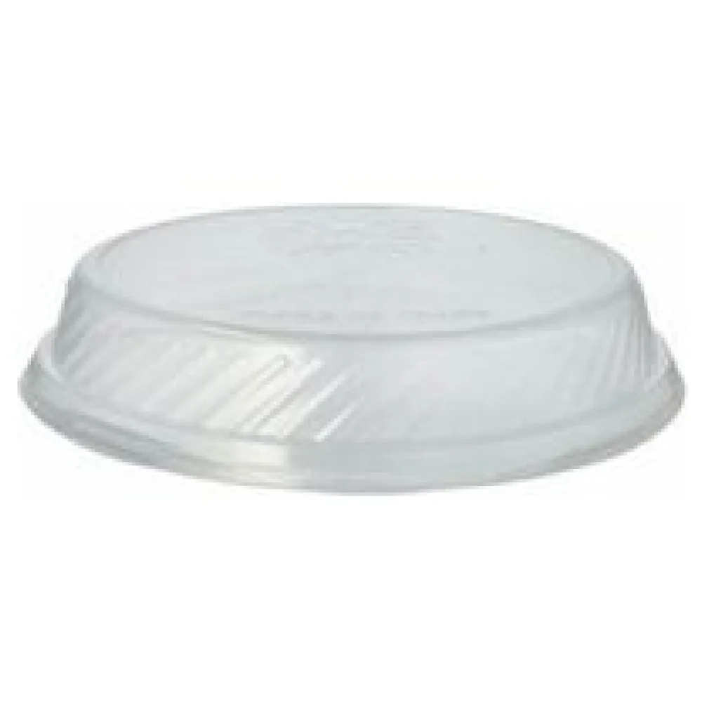 Deckel für Mehrweg Menüteller O 22,7 cm . Höhe 4,1 cm transparent, 12 Stk. – Bild 3