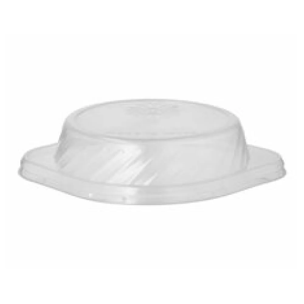 Deckel für Mehrweg Suppenschalen O 16,2cm, H 4cm transparent, 12 Stk.