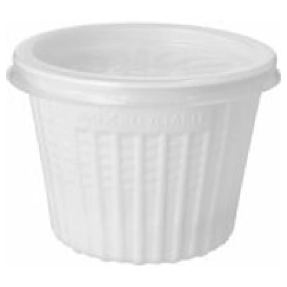Mehrwegschalen Suppenschalen inkl. Deckel rund 500 ml O11,5 cm weiß, 25 Stk. – Bild 3
