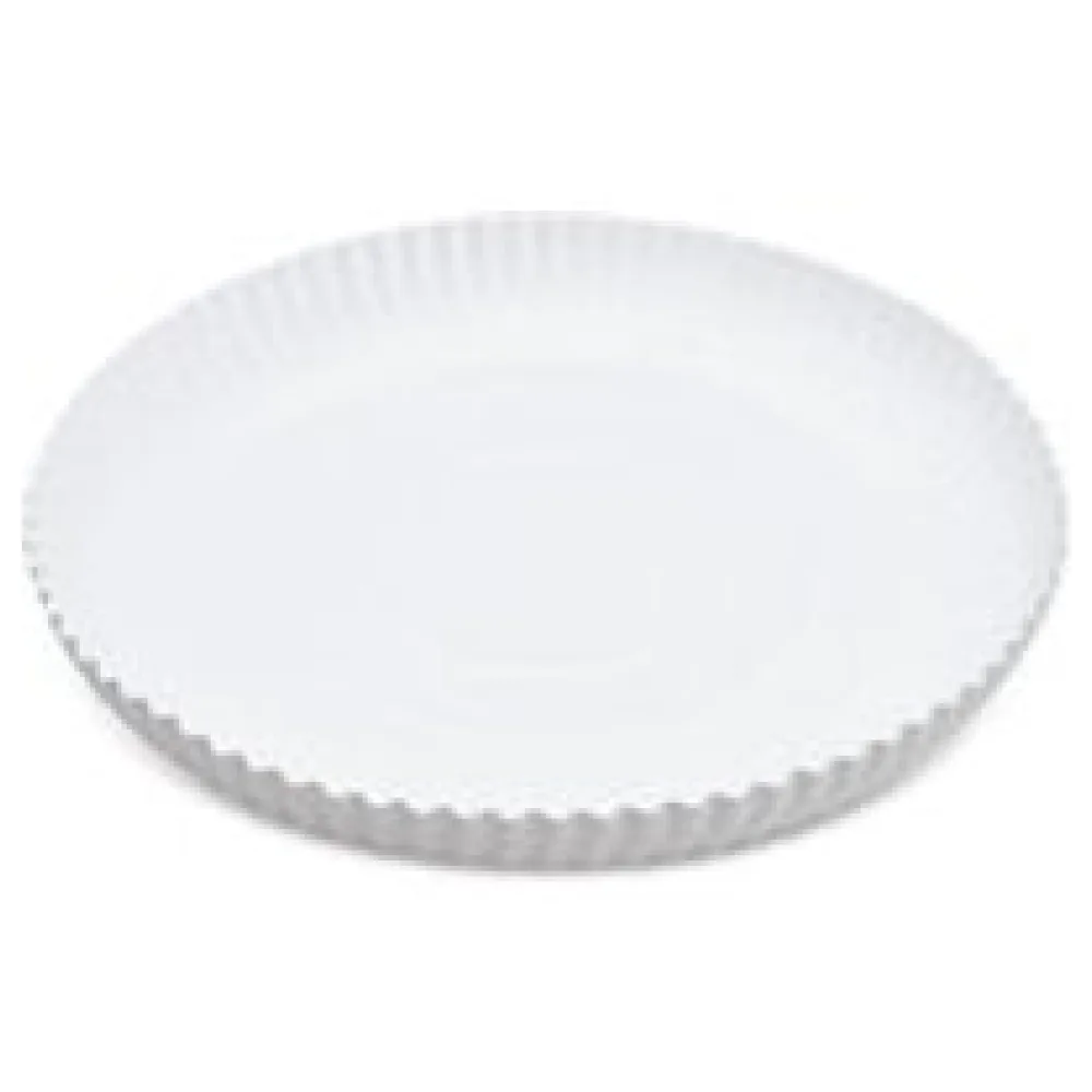 BIONATURE Pappteller 'RECY' rund tief O26cm weiß, 50 Stk. – Bild 3