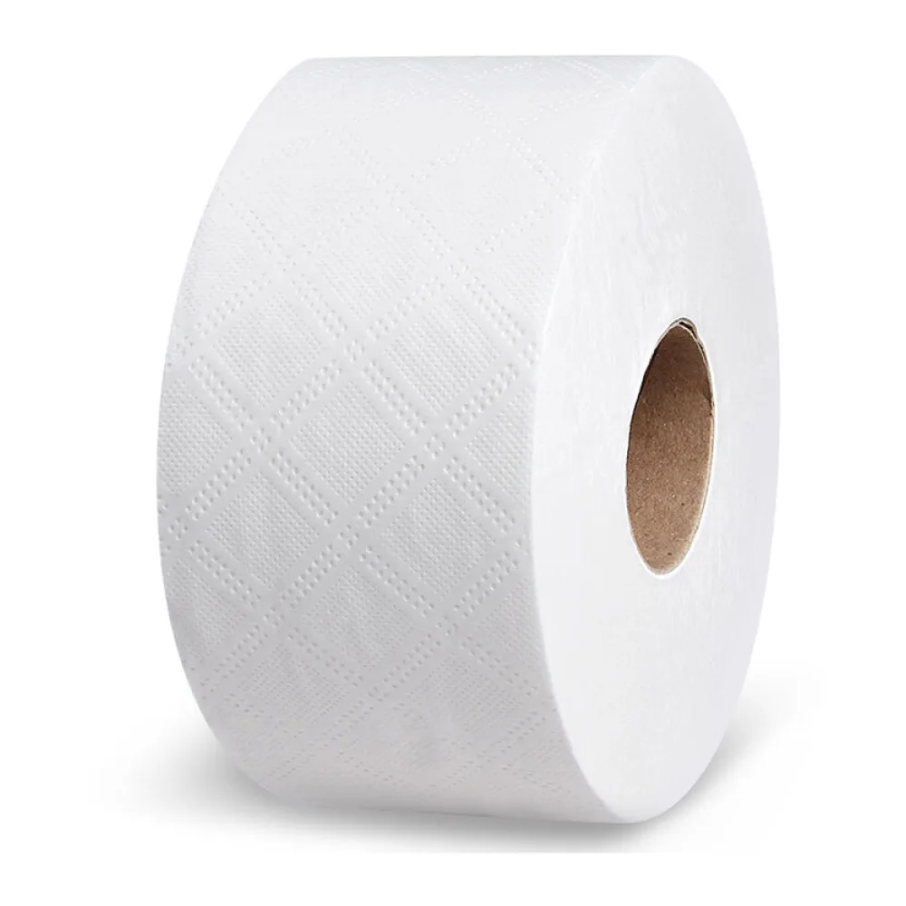 Toilettenpapier mit Perforation Tissue 2-lagig O18cm 100m Klopapier weiß 12 Stk. – Bild 2