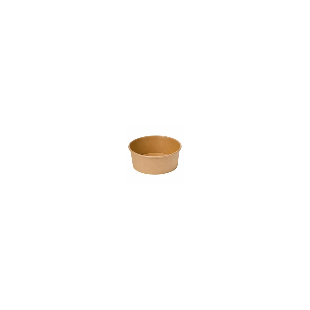 Salatschalen 500 ml aus Kraftpapier braun, 50 Stk.