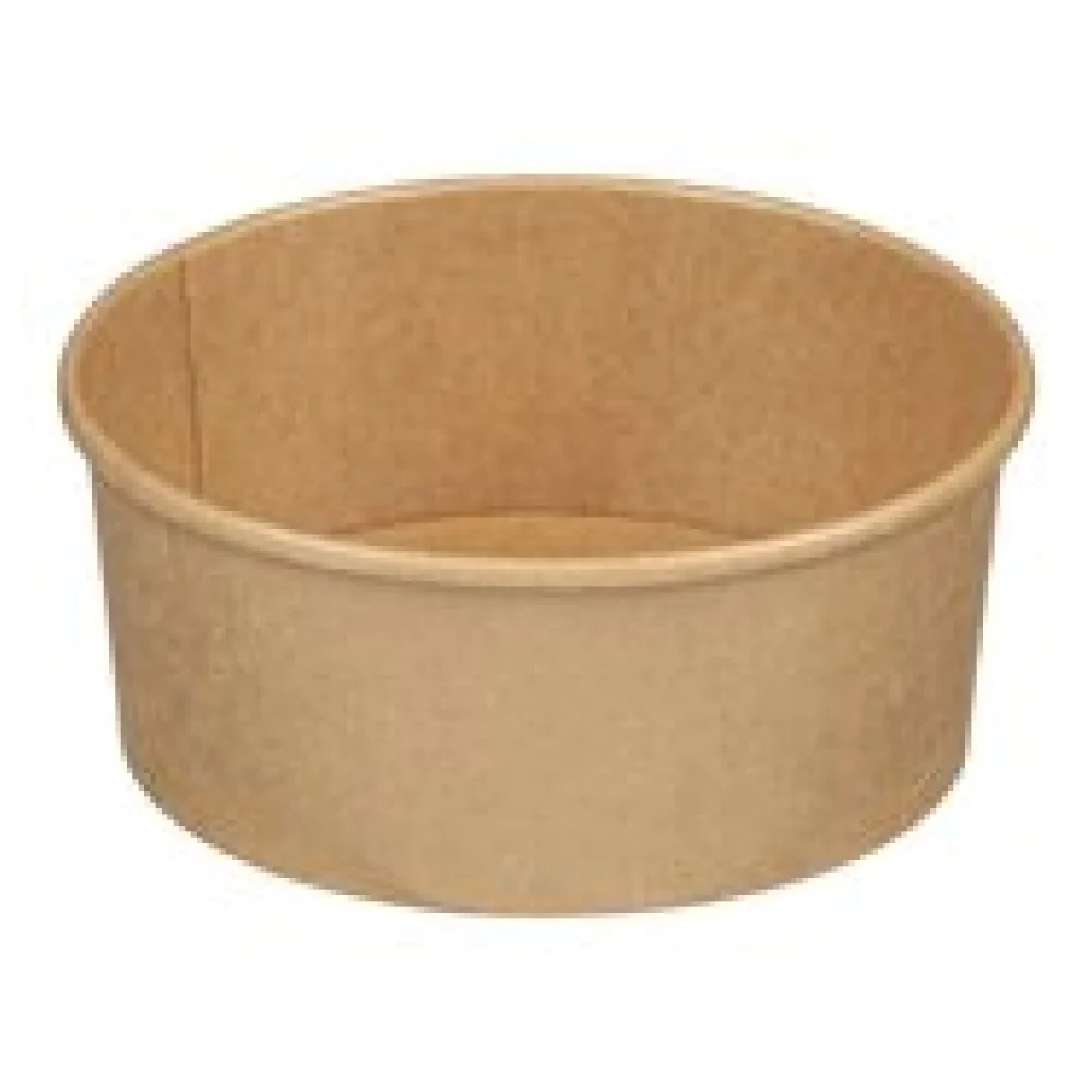 Salatschalen 750 ml aus Kraftpapier braun, 50 Stk.